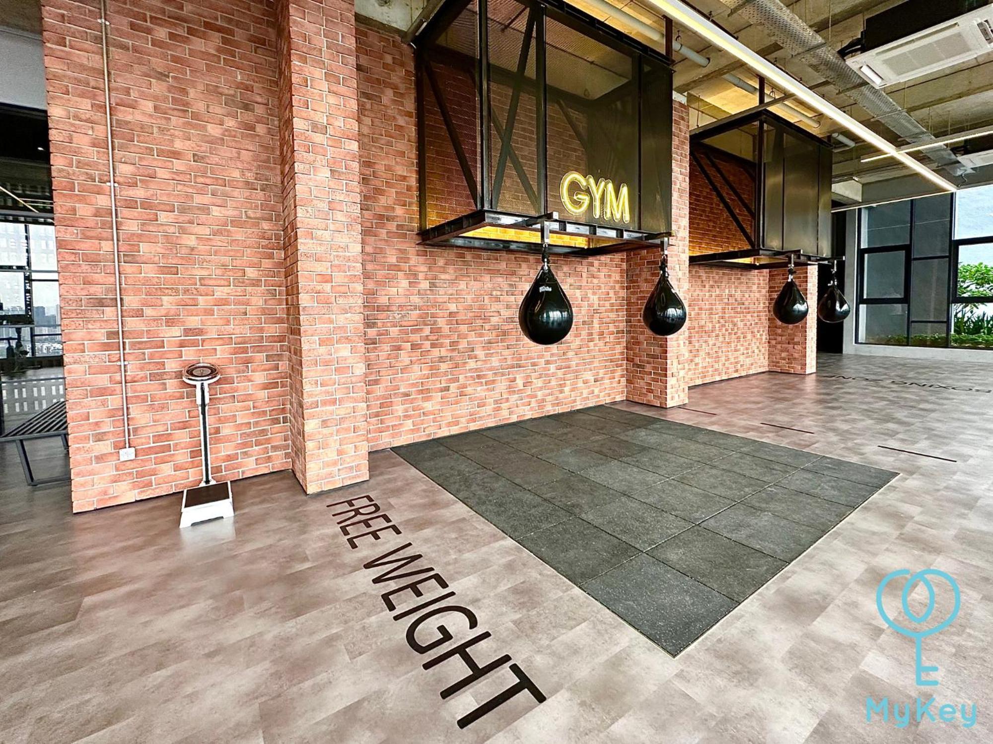 Millerz Square By Mykey Leilighet Kuala Lumpur Eksteriør bilde Free weight area