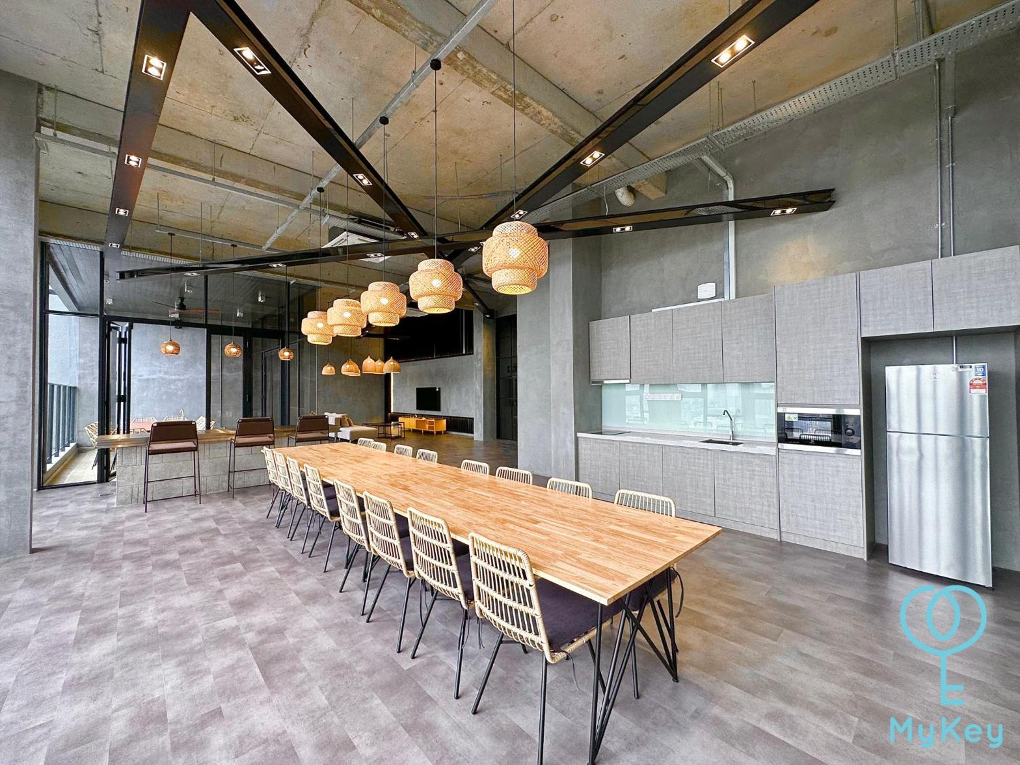 Millerz Square By Mykey Leilighet Kuala Lumpur Eksteriør bilde The kitchen at the 10th floor