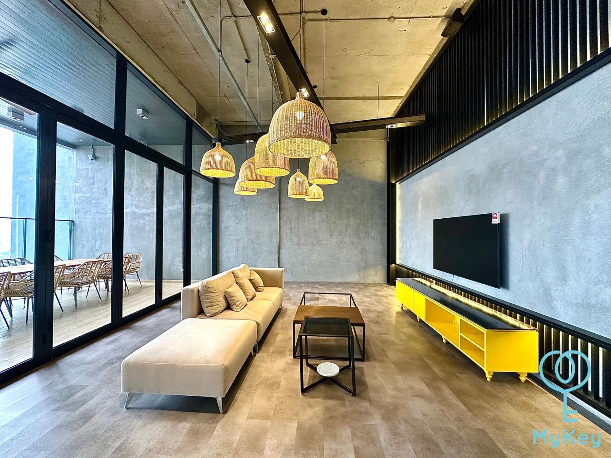 Millerz Square By Mykey Leilighet Kuala Lumpur Eksteriør bilde The common room at the 10th floor